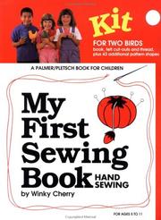 Cover of: My First Sewing Book by Winky Cherry