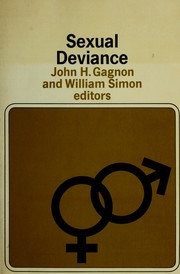 Cover of: Sexual deviance. by John H. Gagnon