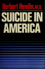 Cover of: Suicide in America