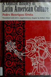 Cover of: A concise history of Latin American culture.