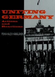 Cover of: Uniting Germany