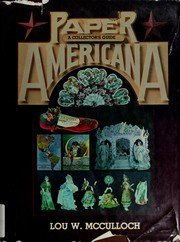 Cover of: Paper Americana: A Collector's Guide