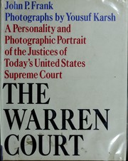 Cover of: The Warren Court