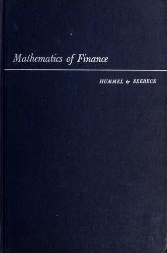 Mathematics of finance by Paul Matthew Hummel