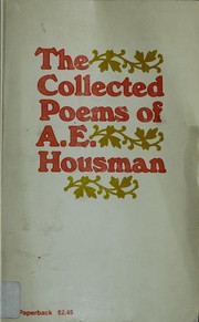 Cover of: The collected poems