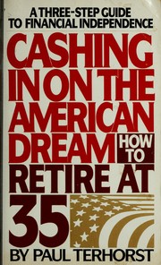 Cover of: Cashing in on the American dream by Paul Terhorst