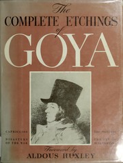 Cover of: The complete etchings of Goya