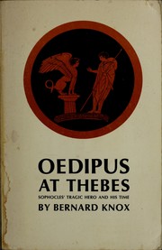 Cover of: Oedipus at Thebes.