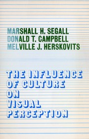 Cover of: The influence of culture on visual perception