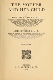 Cover of: The mother and her child