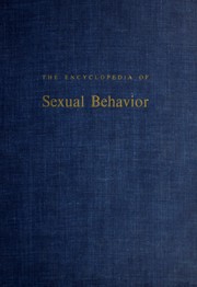Cover of: The encyclopedia of sexual behavior