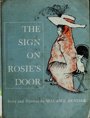 Cover of: The sign on Rosie's door