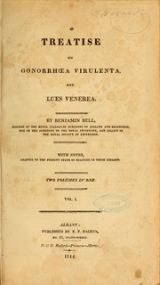 Cover of: A treatise on gonorrhœa virulenta, and lues venerea.