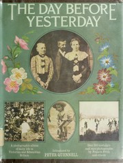 Cover of: The day before yesterday