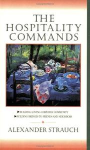 The hospitality commands by Alexander Strauch
