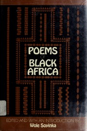 Poems of Black Africa by Wole Soyinka