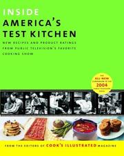Cover of: Inside America's test kitchen