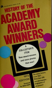 Cover of: History of the Academy award winners