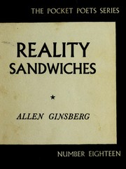 Cover of: Reality sandwiches, 1953-60.