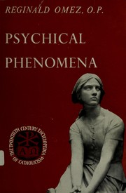 Cover of: Psychical phenomena