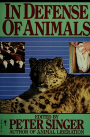 Cover of: In defense of animals