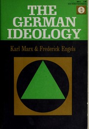 Cover of: The German ideology by Karl Marx