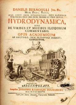 Danielis Bernoulli … Hydrodynamica