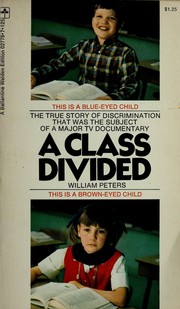 Cover of: A class divided.
