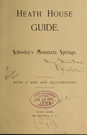 Cover of: Heath house guide