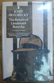 Cover of: The Return of Lieutenant Boruvka: a reactionary tale of crime and detection