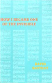 Cover of: How I Became One of the Invisible (Native Agents)