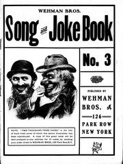 Cover of: Wehman Bros. Song and Joke Book: No. 3