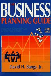 The business planning guide by David H. Bangs