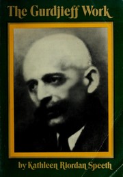 Cover of: The Gurdjieff work