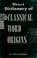 Cover of: Short dictionary of classical word origins.