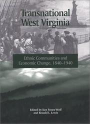 Transnational West Virginia by Ken Fones-Wolf, Ronald L. Lewis