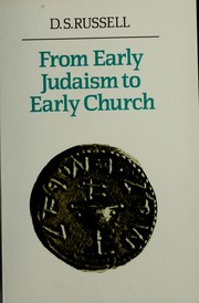 Cover of: From early Judaism to early Church