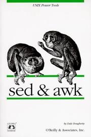 Cover of: sed & awk by Dale Dougherty