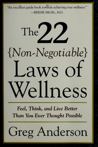 The 22 non-negotiable laws of wellness