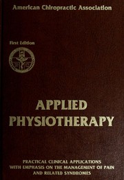 Cover of: Applied physiotherapy