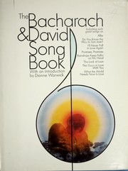 Cover of: The Bacharach and david song book