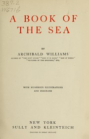Cover of: A book of the sea