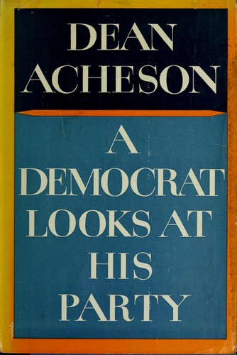 A Democrat looks at his party.
