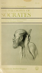 Cover of: The philosophy of Socrates by Gregory Vlastos