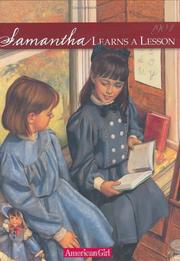 Cover of: Samantha learns a lesson by Susan S. Adler