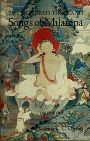 Cover of: The hundred thousand songs of Milarepa by Mi-la-ras-pa