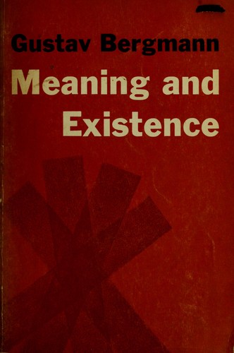 Meaning and existence.