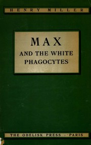 Cover of: Max and the white phagocytes