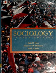 Cover of: Sociology by Beth B. Hess