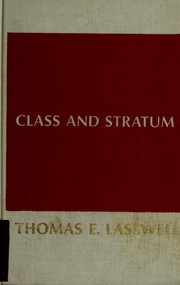 Cover of: Class and stratum: an introduction to concepts and research